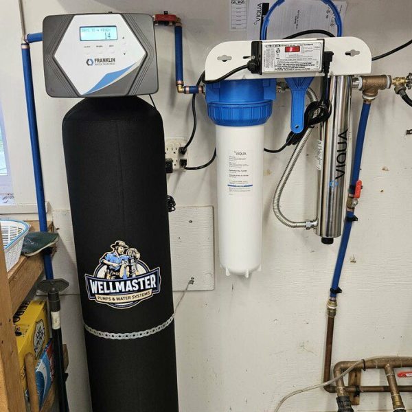 Wellmaster UV water filtration system installation